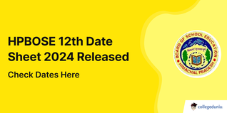 HPBOSE 12th Date Sheet 2024 Released @hpbose.org; Check Dates Here